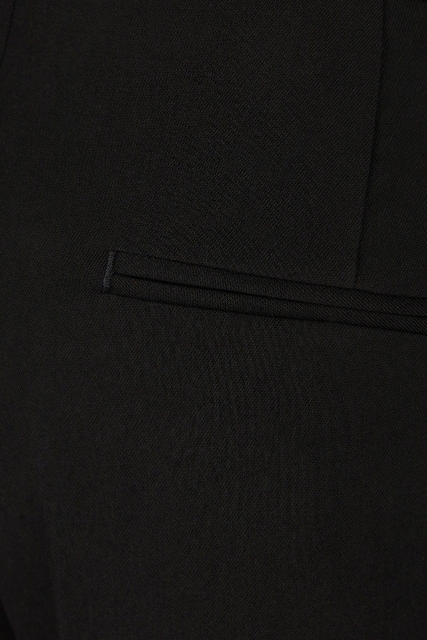 Jil Sander Jil Sander Black wool pants Zwart