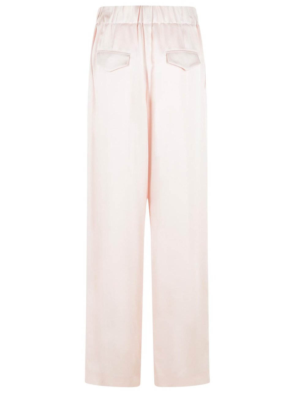 Jil Sander Pink Acetate Blend Trousers Wit