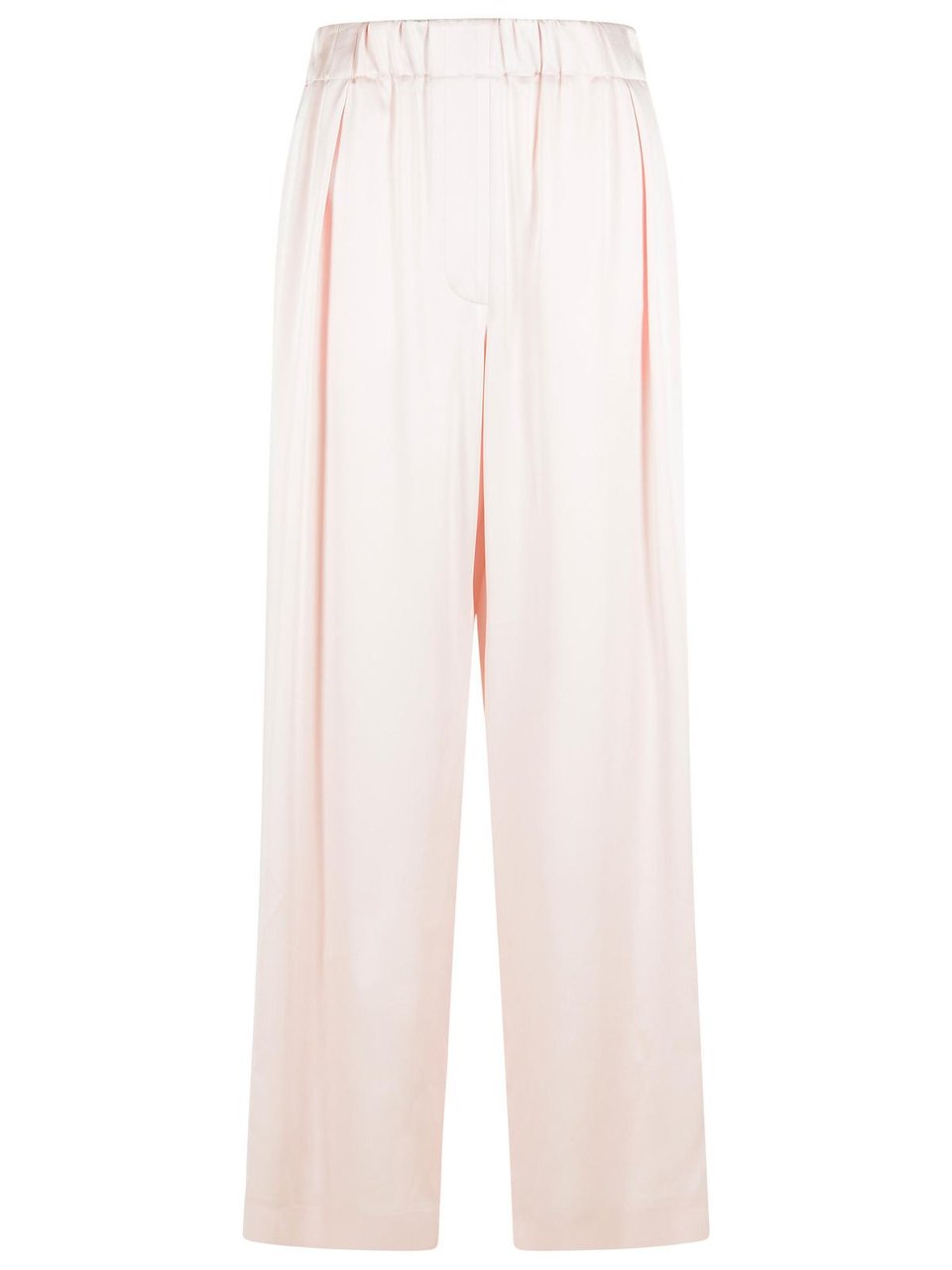 Jil Sander Pink Acetate Blend Trousers Wit