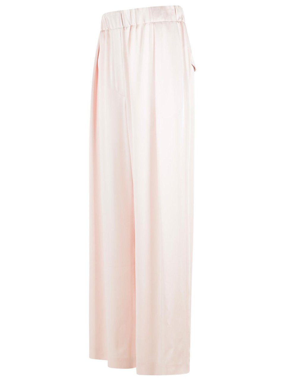 Jil Sander Pink Acetate Blend Trousers Wit
