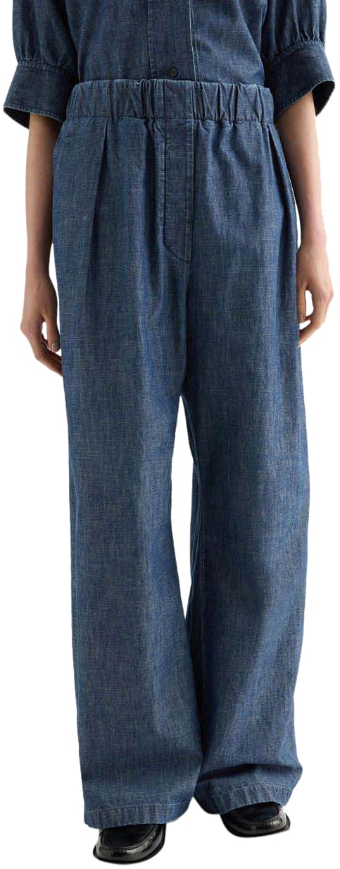 Jil Sander Trousers Blue Blauw