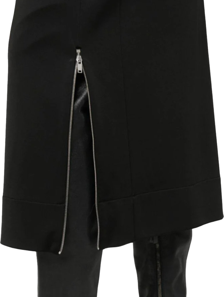 Jil Sander Long Skirt Black Zwart
