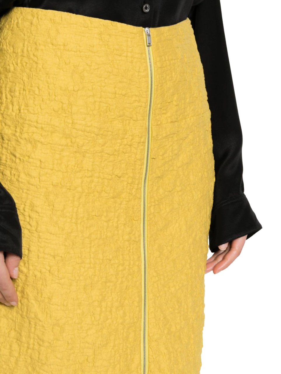 Jil Sander Skirt - Yellow Geel