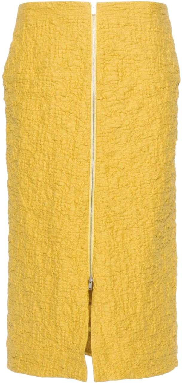 Jil Sander Skirt - Yellow Geel