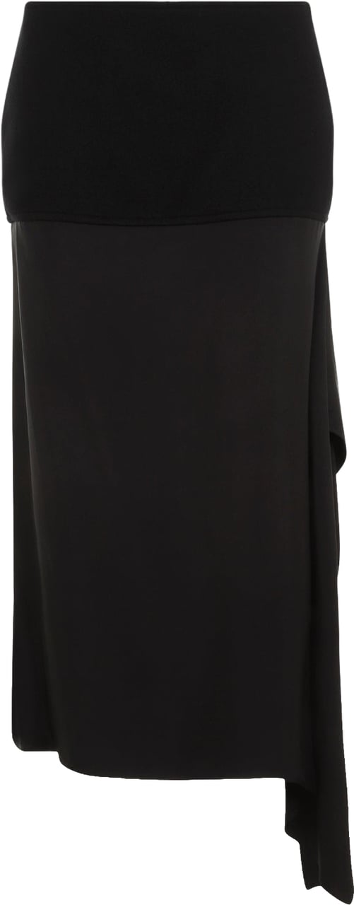 Jil Sander Wool Skirt Divers