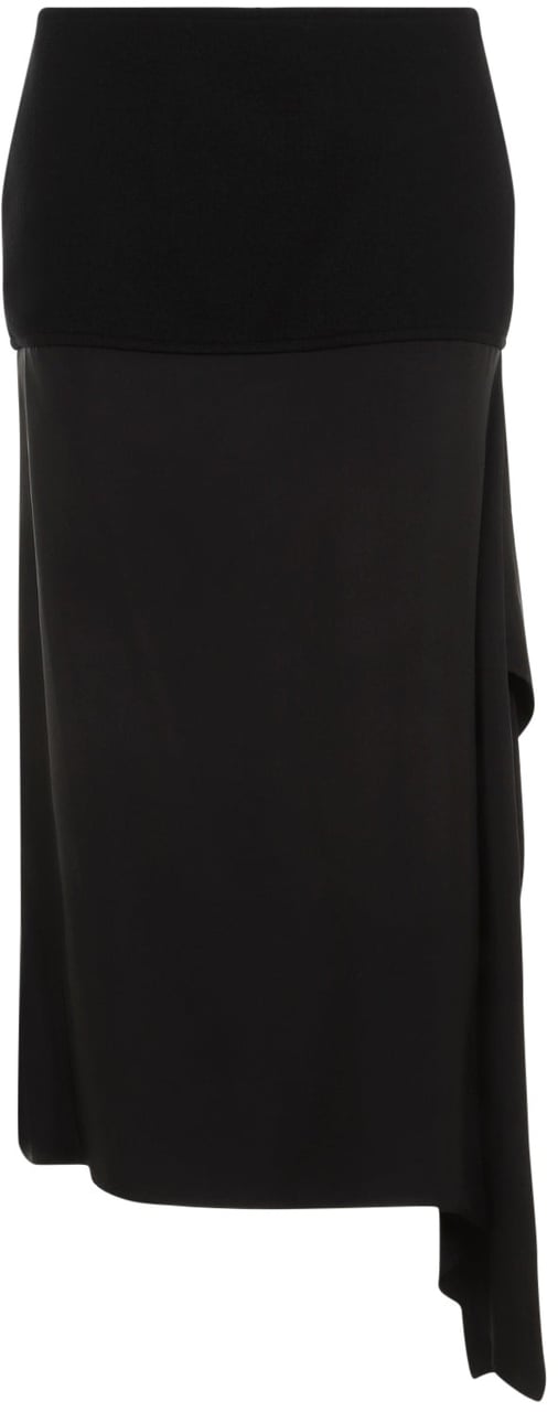 Jil Sander Wool Skirt Divers