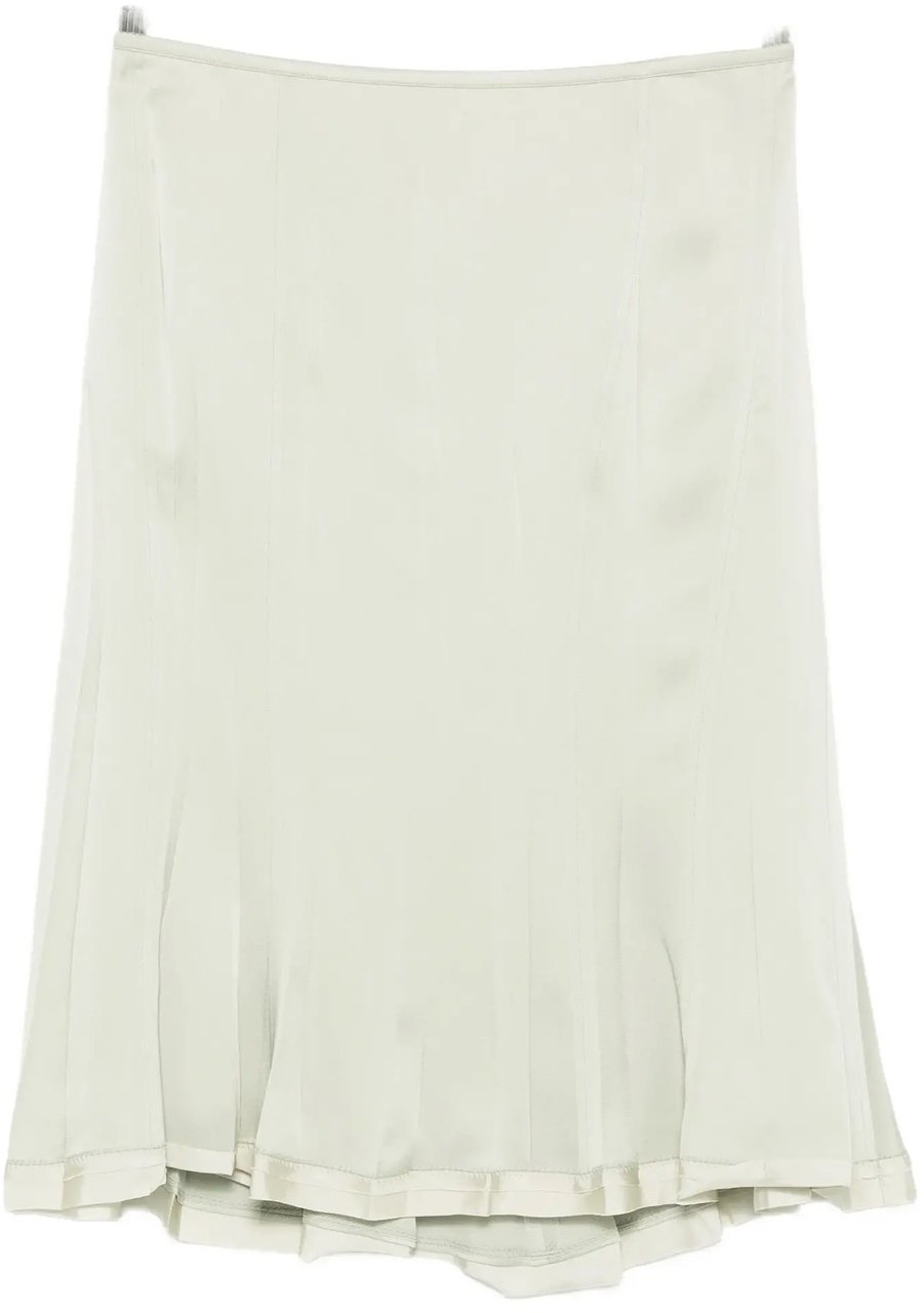 Jil Sander Skirt 108 Emb Greige Groen