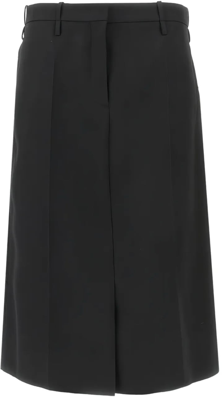 Jil Sander Skirt 99 Mf Mc Black Zwart
