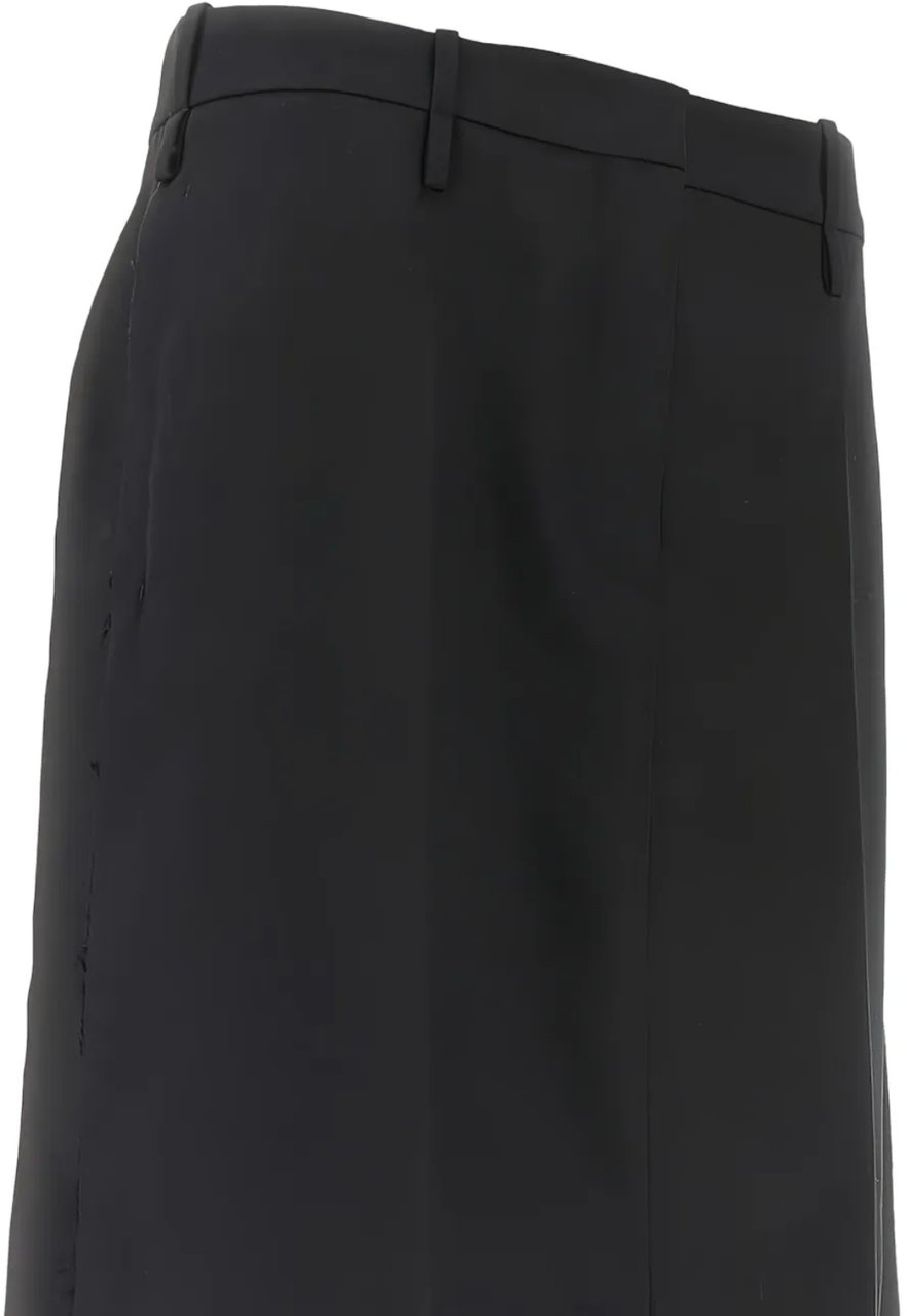 Jil Sander Skirt 99 Mf Mc Black Zwart