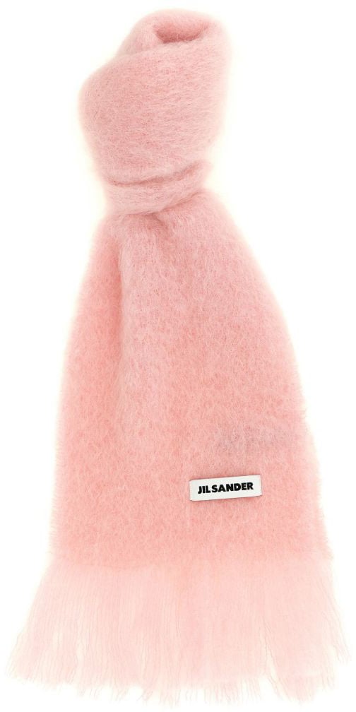 Jil Sander Scarfs Pink Roze