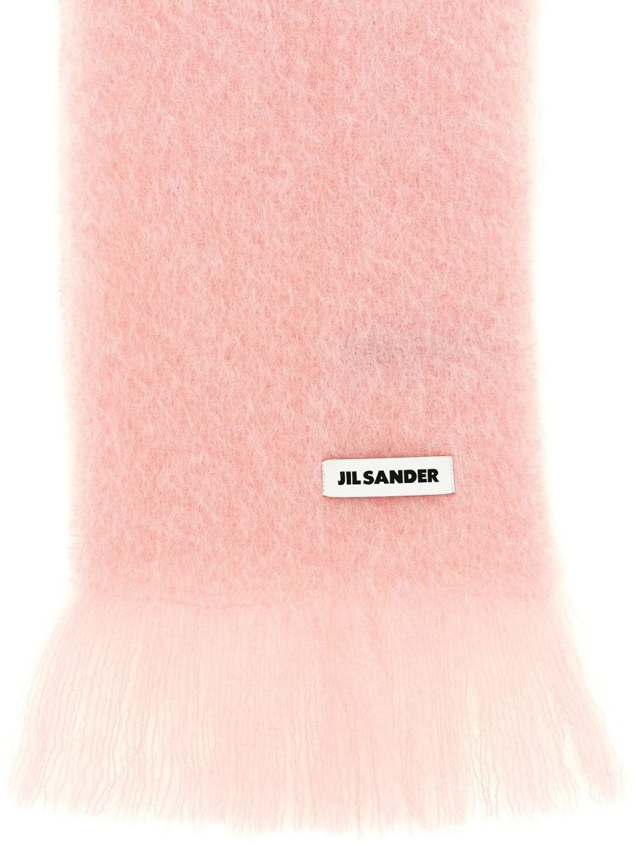 Jil Sander Scarfs Pink Roze