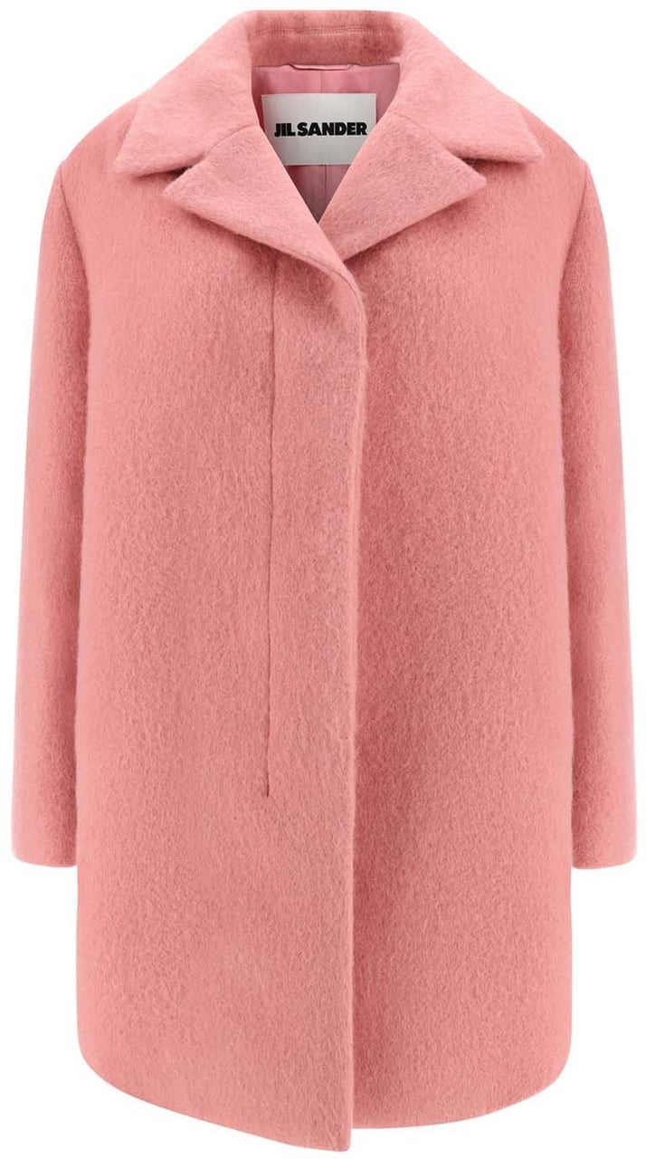 Jil Sander Jil Sander Wool Kaban Coat Roze