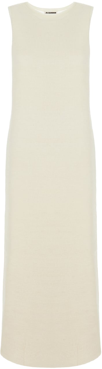 Jil Sander Jil Sander Ivory wool blend dress Neutraal