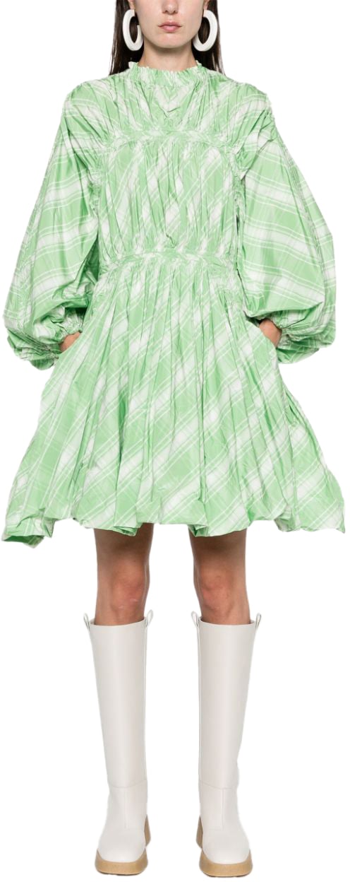 Jil Sander Dresses Green Groen