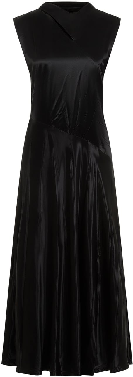 Jil Sander Cupro Long Dress Divers