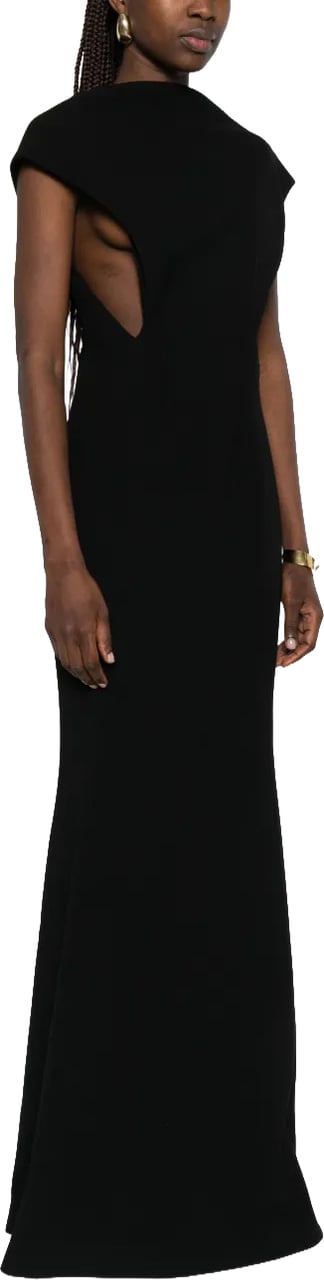 Jil Sander Dress 280 Black Zwart