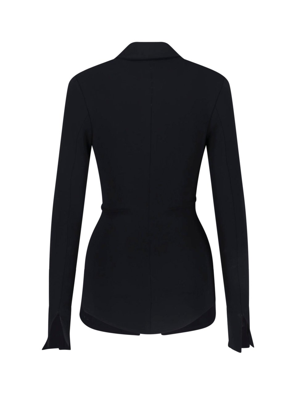 Jil Sander Camp Collar Shirt – Black Zwart