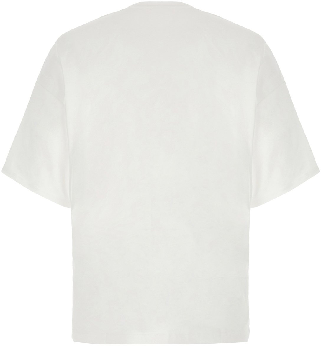 Jil Sander Jil Sander Ivory cotton oversize t-shirt Neutraal