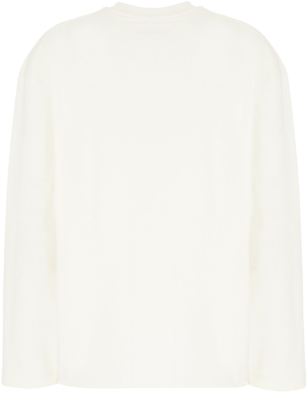 Jil Sander Jil Sander Ivory cotton oversize t-shirt Neutraal