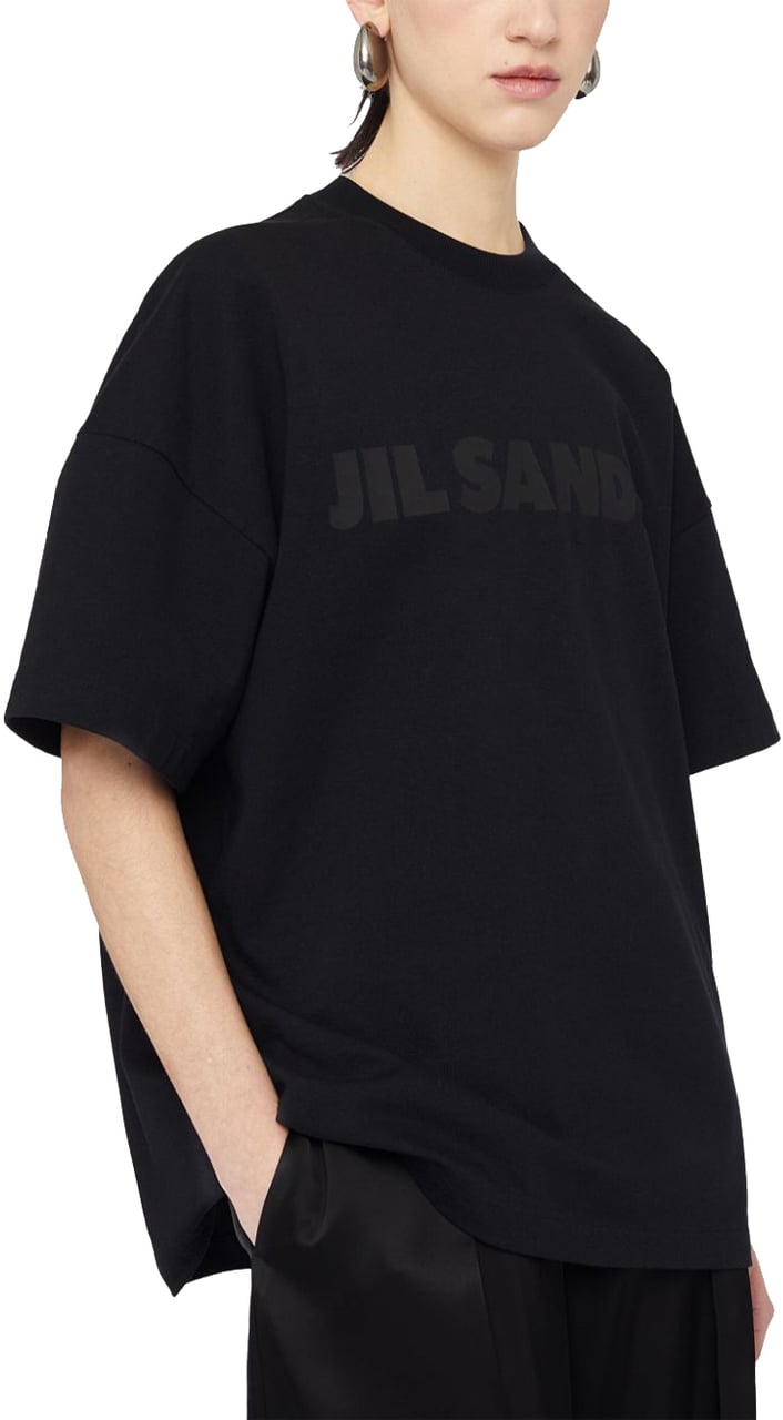 Jil Sander Jil Sander T-shirt E Polo Nero Zwart