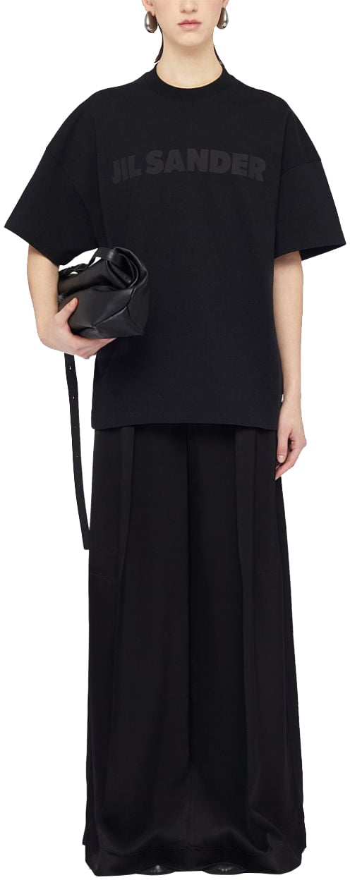 Jil Sander Jil Sander T-shirt E Polo Nero Zwart