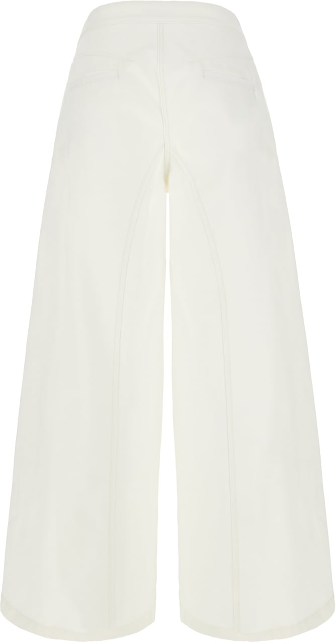 Jil Sander Jil Sander Ivory denim jeans Wit
