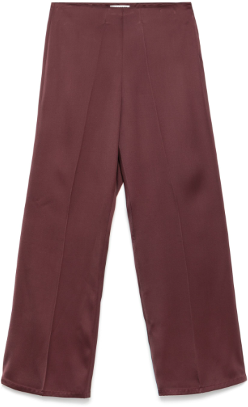 Jil Sander Trouser 81 Aw 26 Burgundy Divers