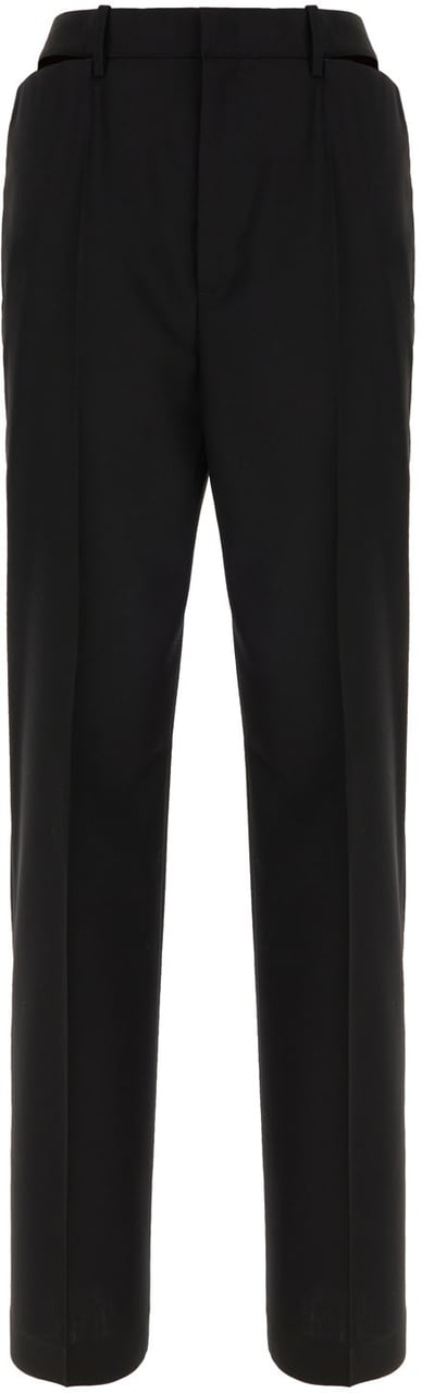Jil Sander Jil Sander Black wool pant Zwart
