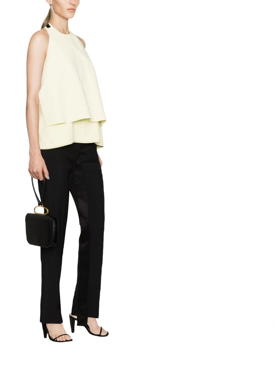 Jil Sander Top Yellow Geel