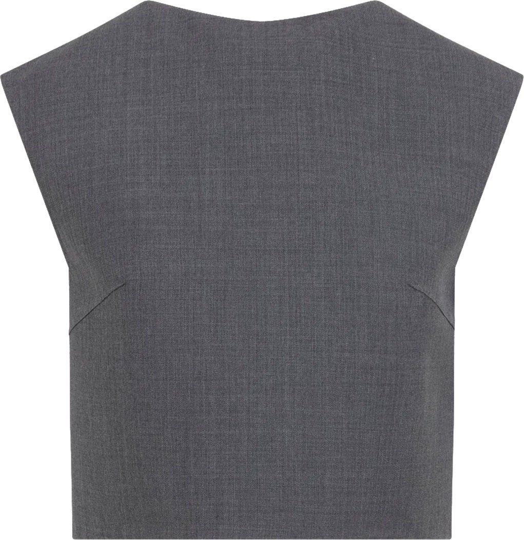 Jil Sander Wool And Silk Top Divers
