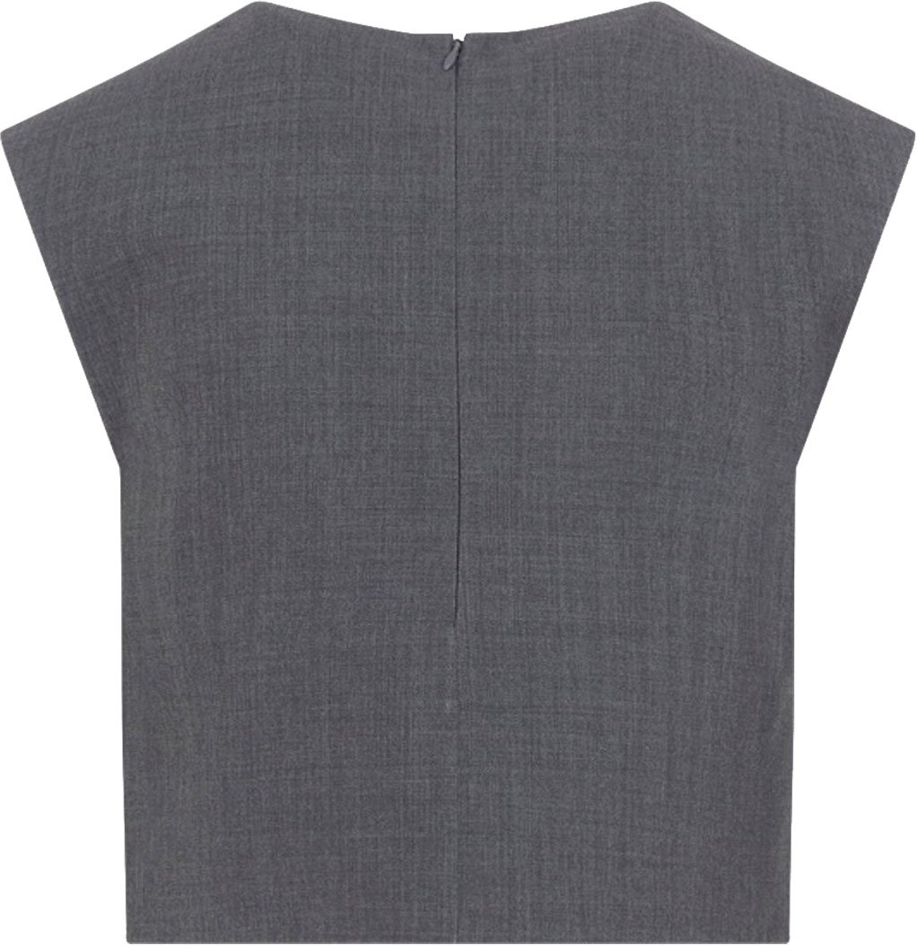 Jil Sander Wool And Silk Top Divers