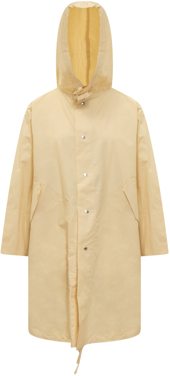 Jil Sander Trench Parka 01 Geel