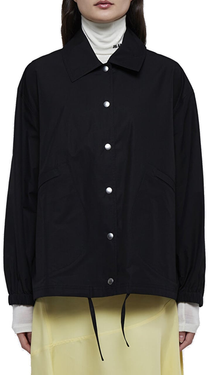 Jil Sander Jil Sander Cotton Jacket Zwart