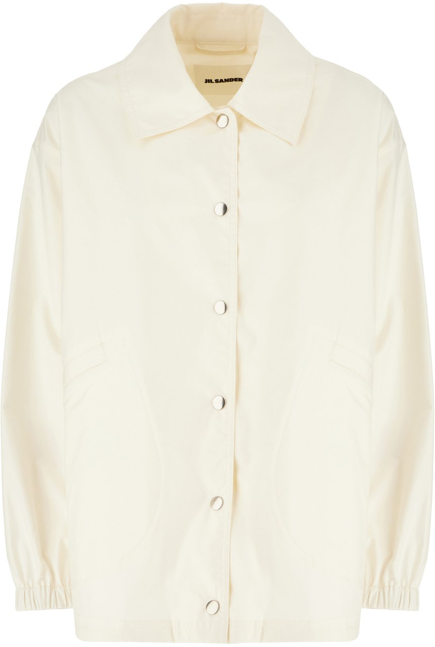 Jil Sander Jil Sander Giubbino cotton jacket Neutraal