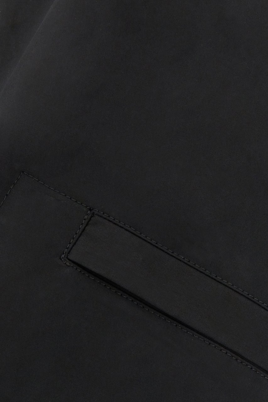 Jil Sander Jil Sander Black cotton jacket Zwart