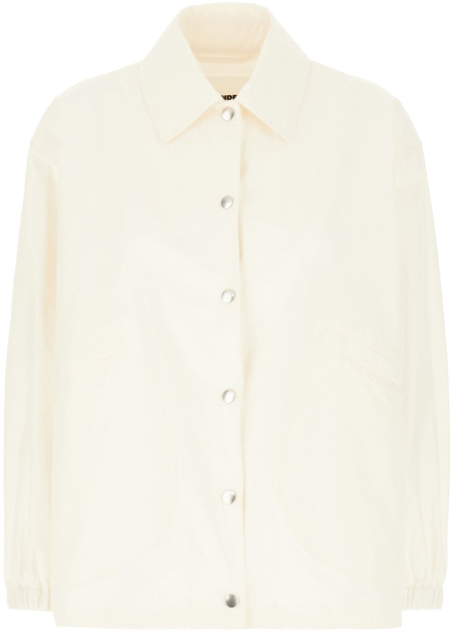 Jil Sander Jil Sander Ivory cotton jacket Neutraal