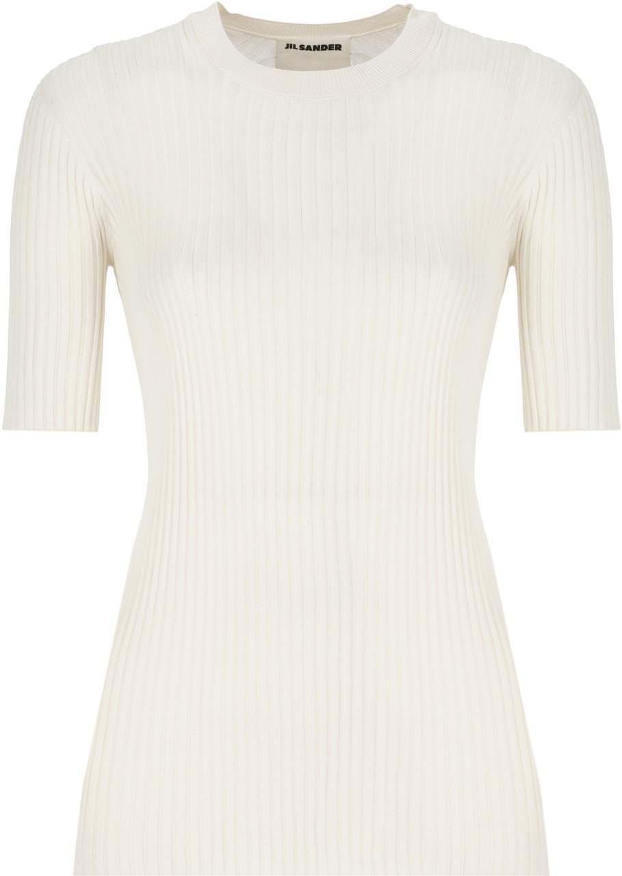 Jil Sander T-Shirts And Polos Ivory Wit