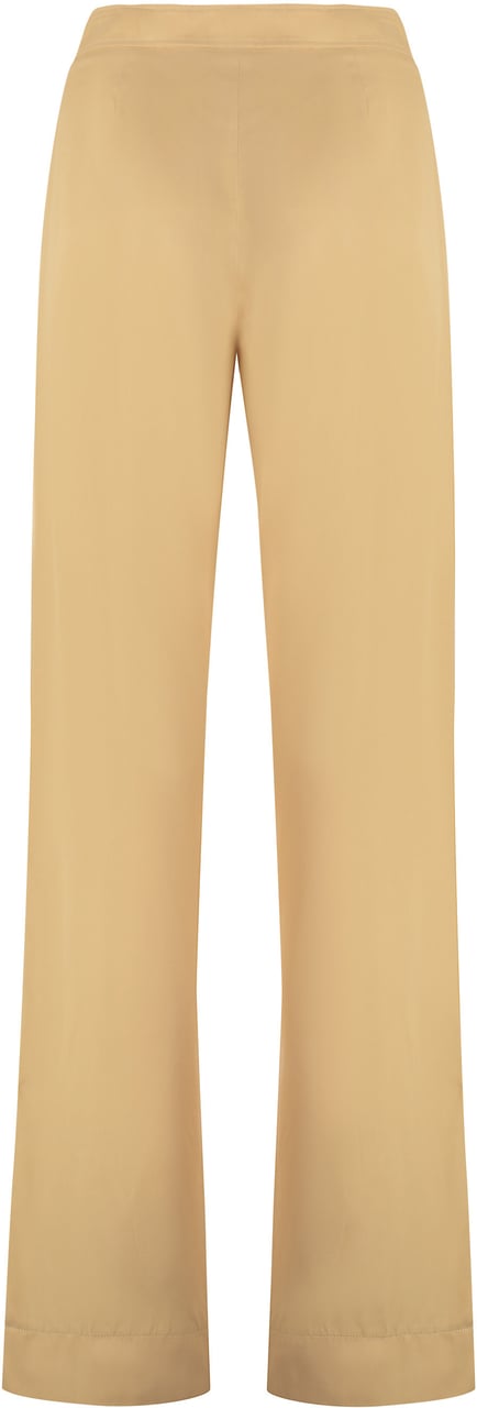 Jil Sander Satin trousers Neutraal