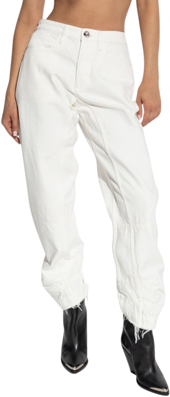 Jil Sander Jeans White Wit
