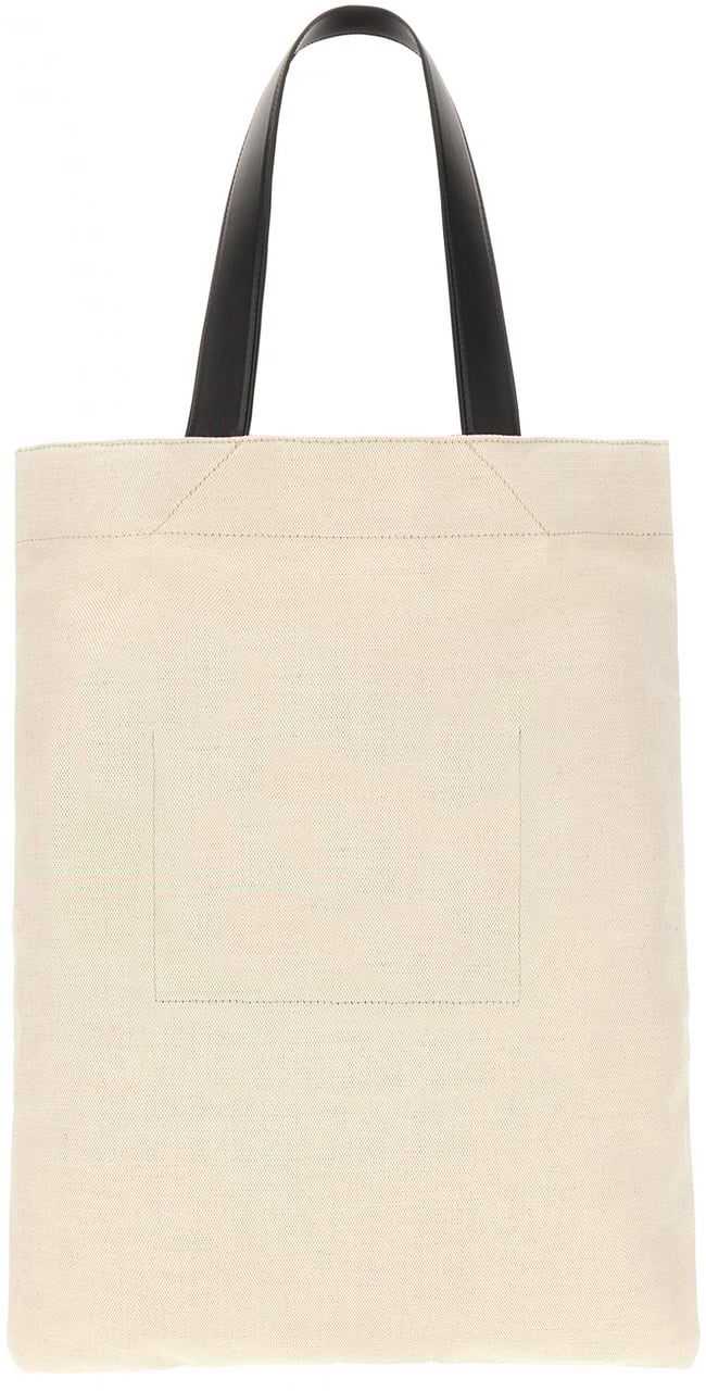 Jil Sander Jil Sander Sand canvas shopping bag Neutraal