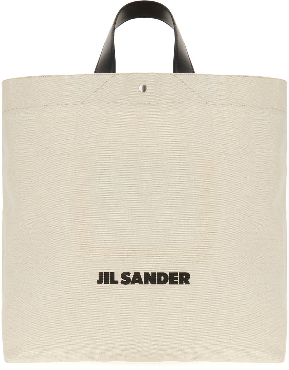 Jil Sander Jil Sander Sand canvas shopping bag Neutraal