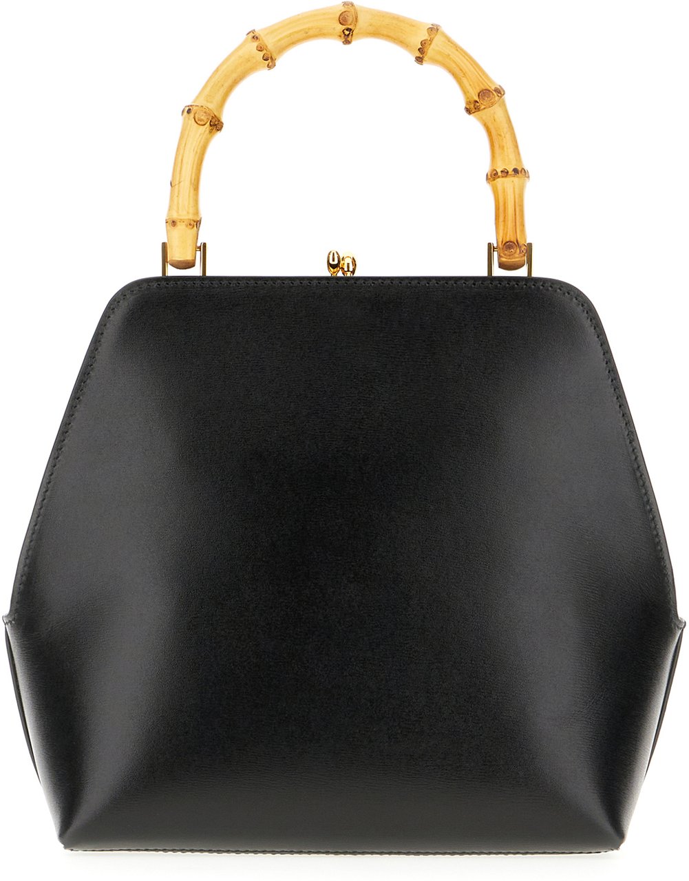 Jil Sander Jil Sander Black leather Goji handbag Zwart