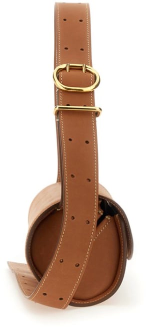 Jil Sander Small "Cannoli" Bag Bruin