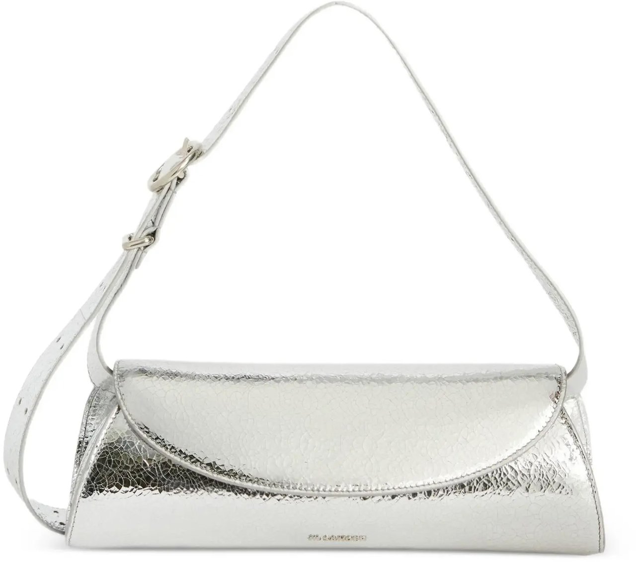 Jil Sander Cannolo Sm Silver Zilver