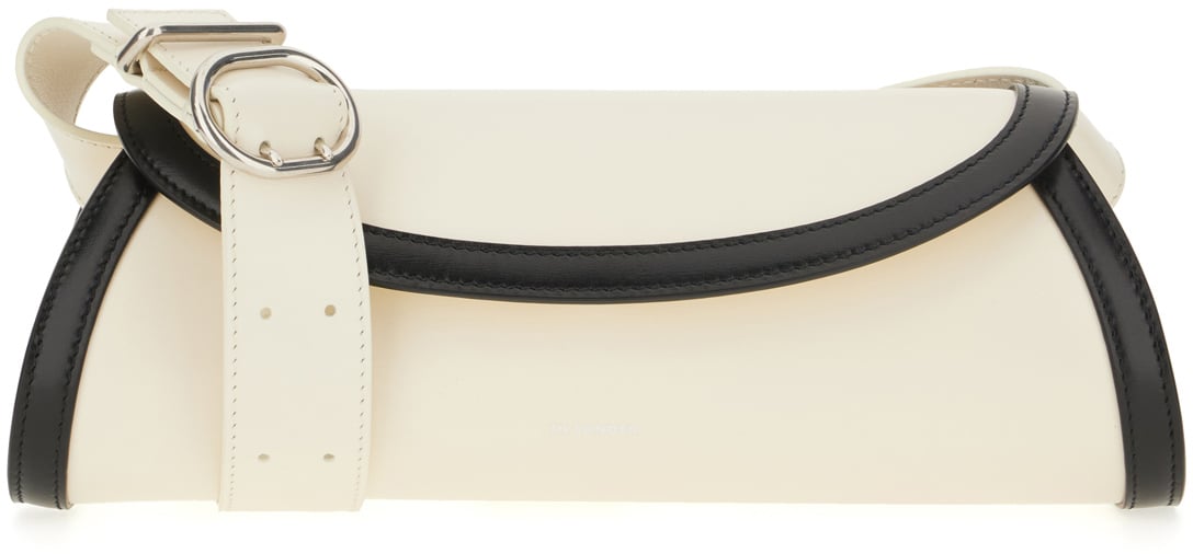 Jil Sander Jil Sander Two-tone leather small Cannolo shoulder bag Divers