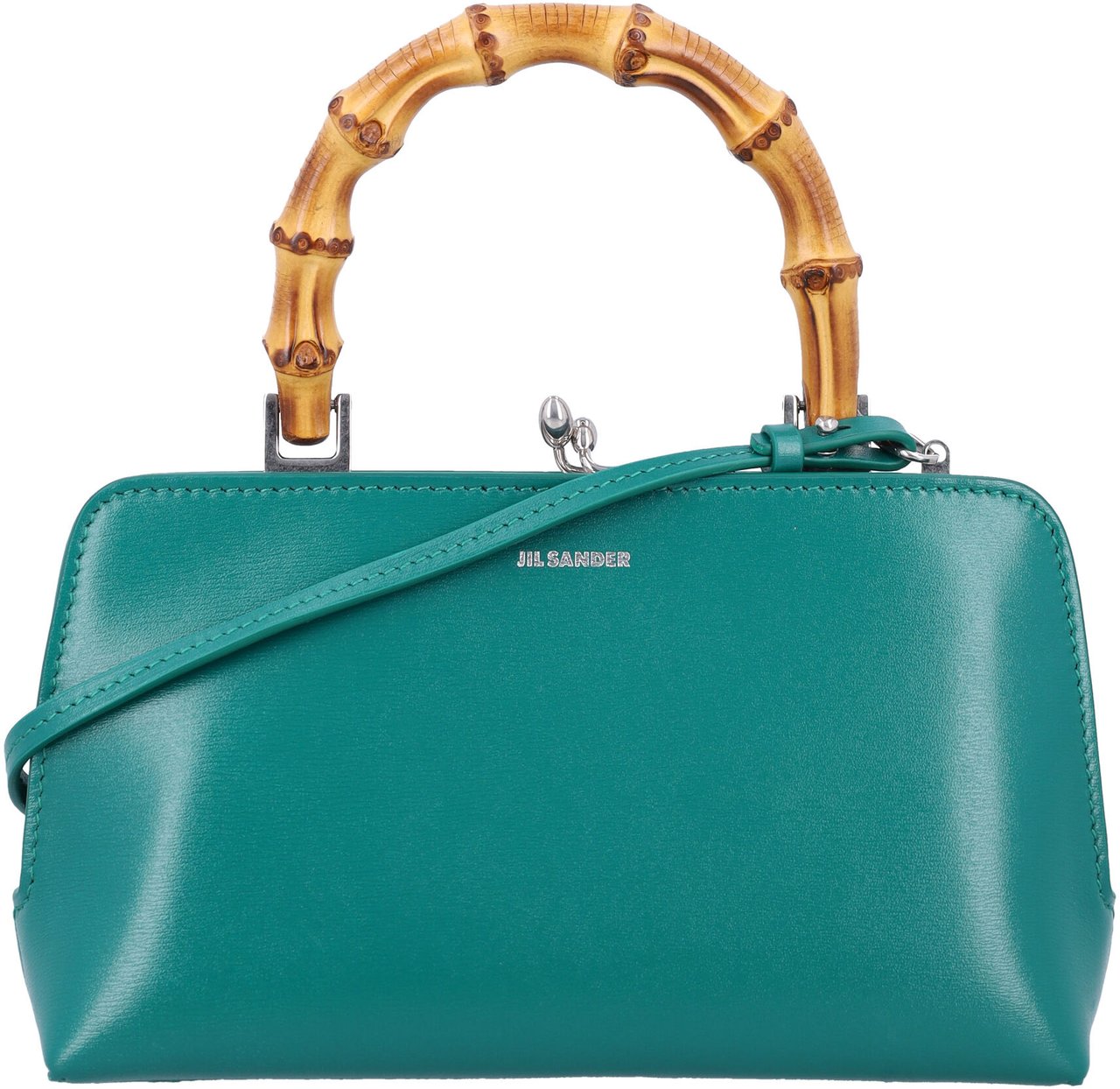 Jil Sander Goji Mini Bamboo Emerald Groen