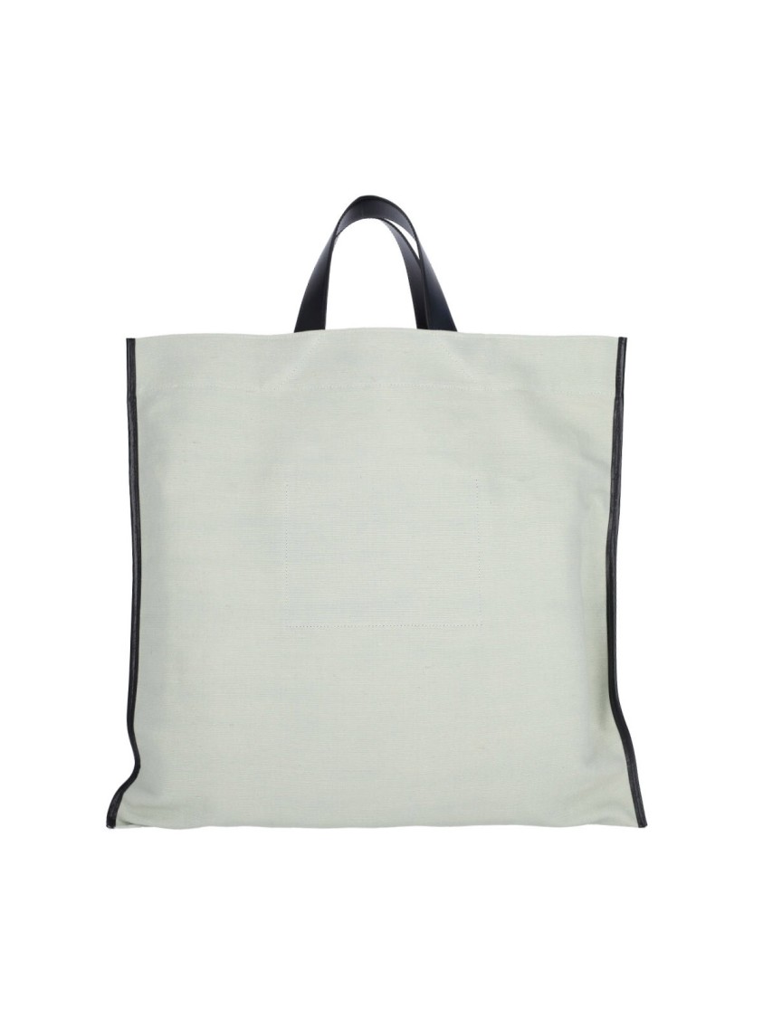 Jil Sander "Square" Tote Bag – White Wit