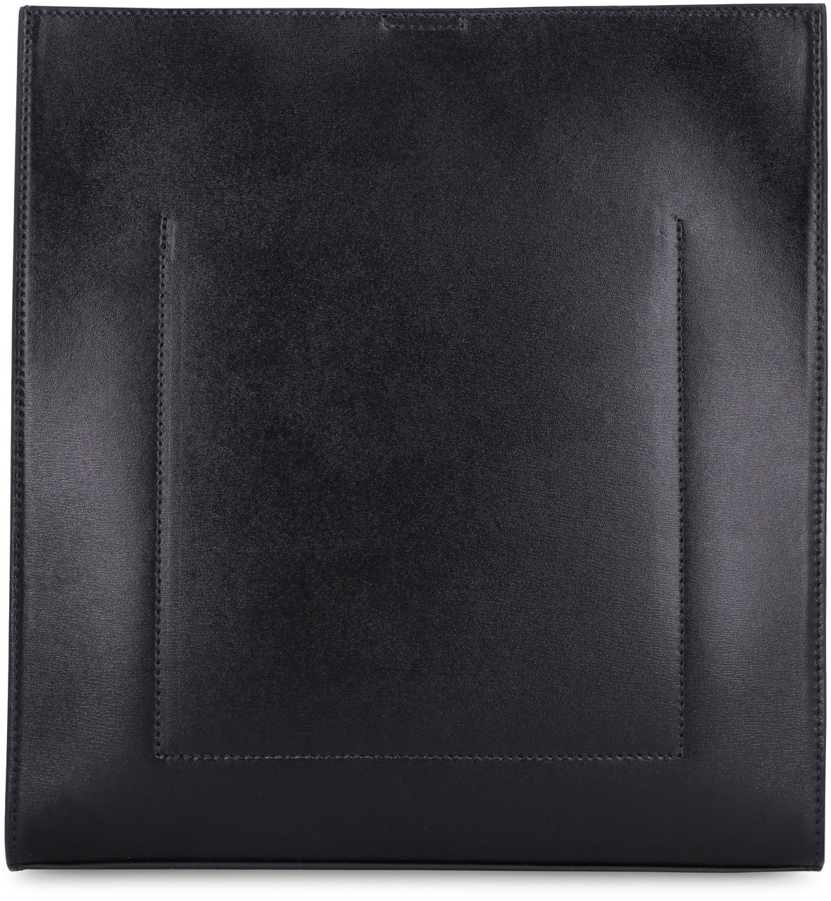 Jil Sander Tangle leather crossbody bag Zwart