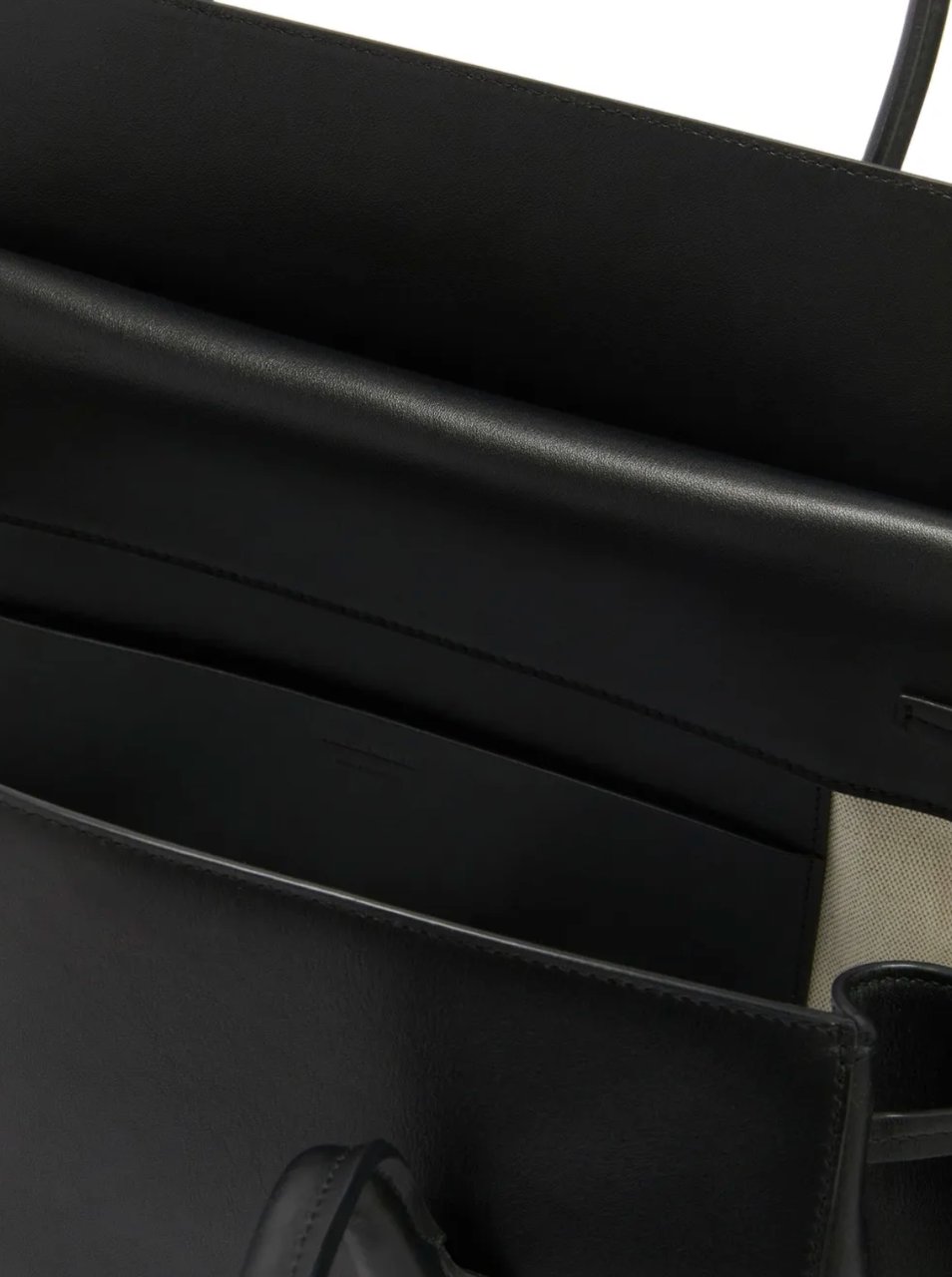 Jil Sander Voyage Sm Black Zwart