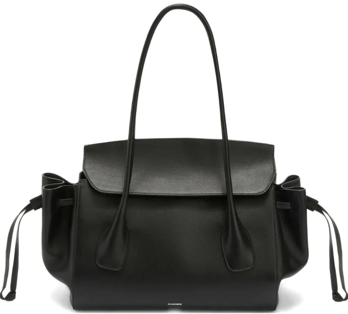 Jil Sander Voyage Sm Black Zwart